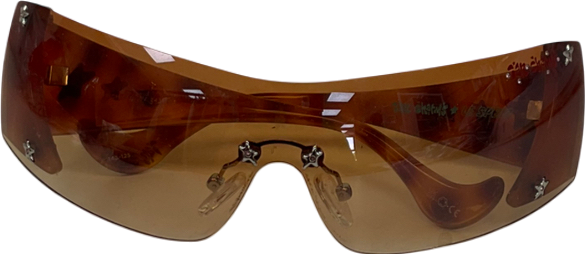 Le Specs Brown I Am A Rich Man Vintage Tortoise shell Sunglasses