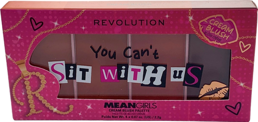 Revolution Mean Girls Cream Blush Palette You Can't Sit With Us 22g