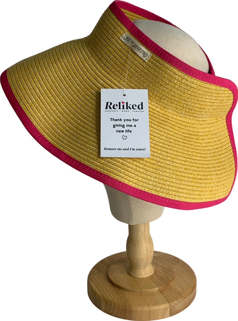 Sol de Janeiro Nude Wicker Sun Hat One Size