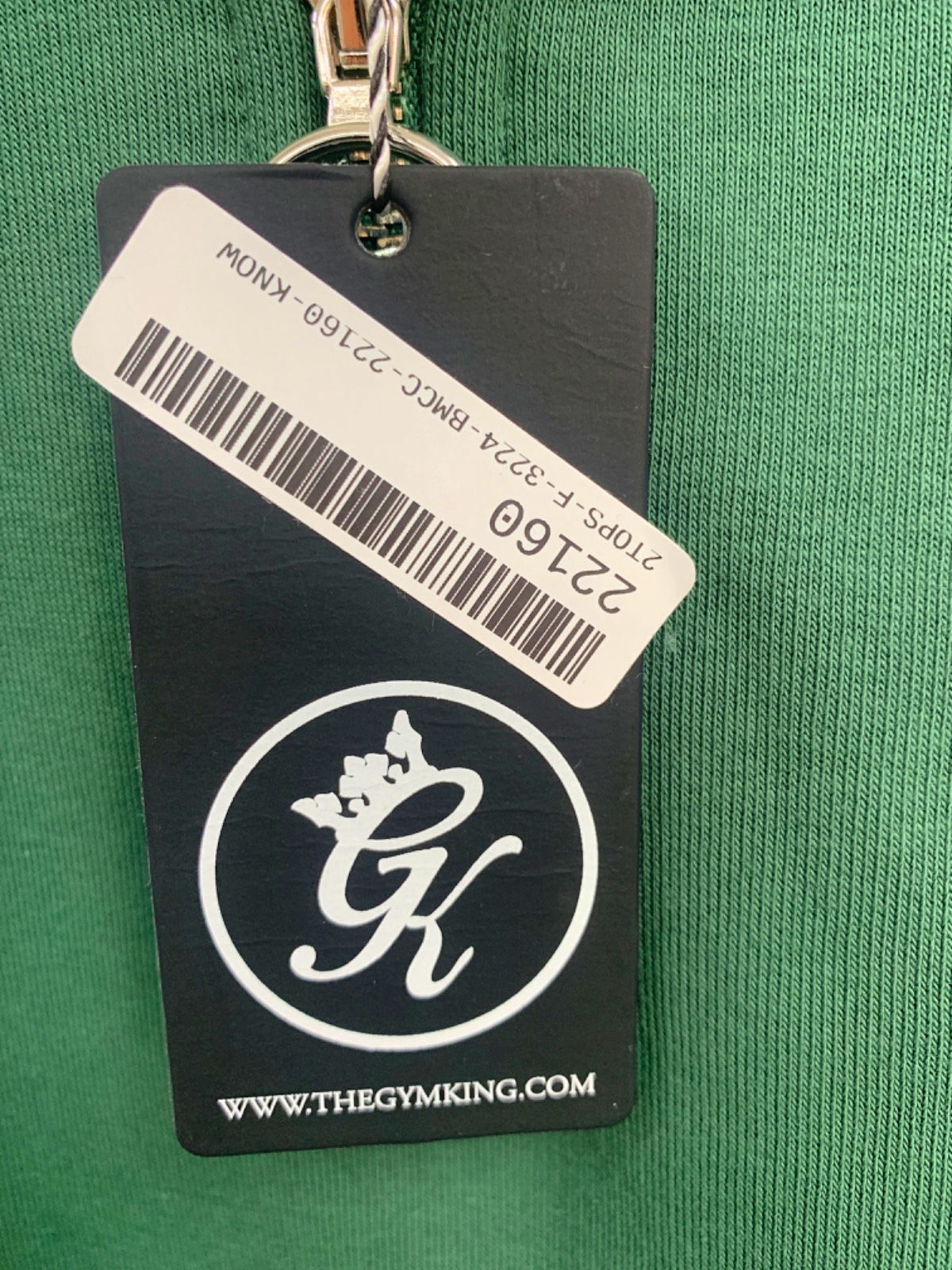 Gym King Racing Green GK Athletics Club 1/4 Zip Funnel UK 10