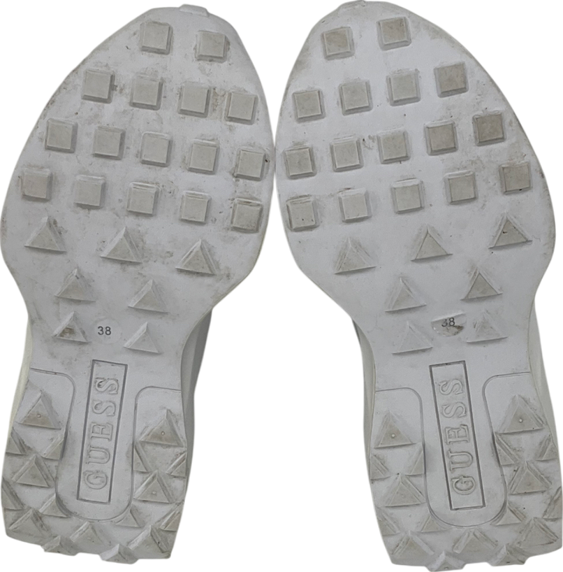 Guess White Chunky Soled Trainer UK 5 EU 38 👠