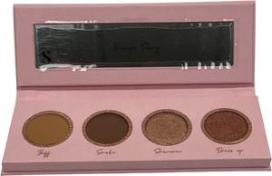 Sculpted by Aimee Eyeshadow Quad Palettes Bronze Story 6.5g