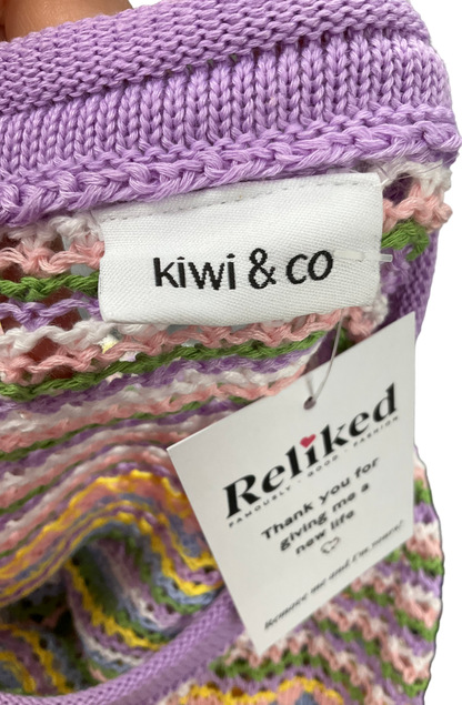 Kiwi & Co. Multicoloured Crew Neck Jumper No Size