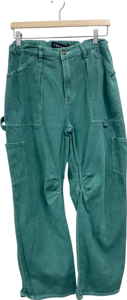 Lioness Green Cargo Trousers UK L