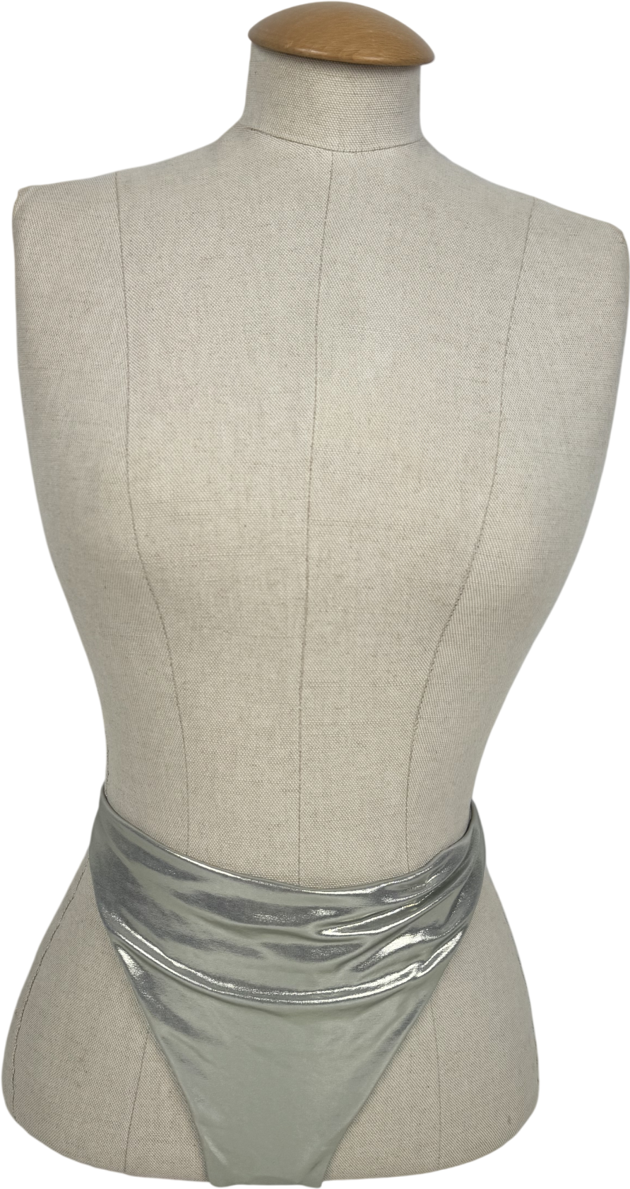 H&M Metallic Shiny Bikini Bottoms UK S