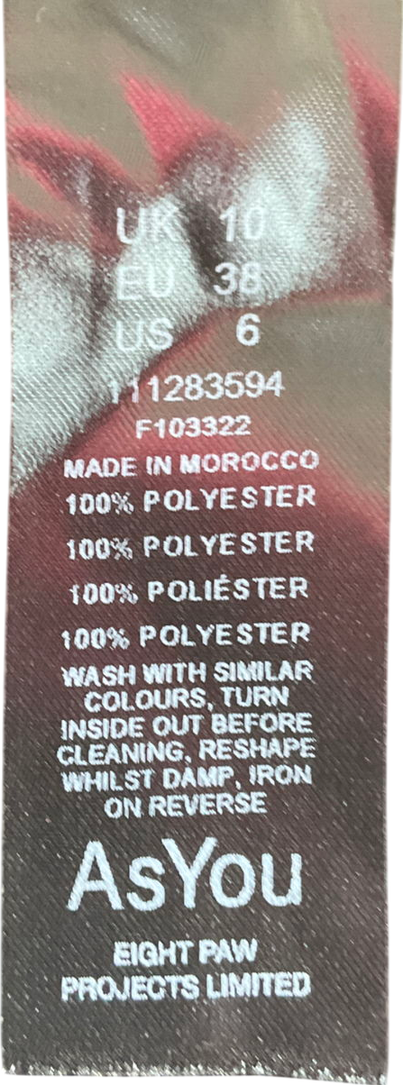 AsYou Black Halter Neck Mesh Corset Top UK 10