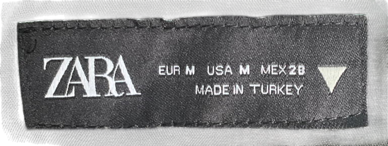 304 Grey Tailored Pinstripe Skort UK M