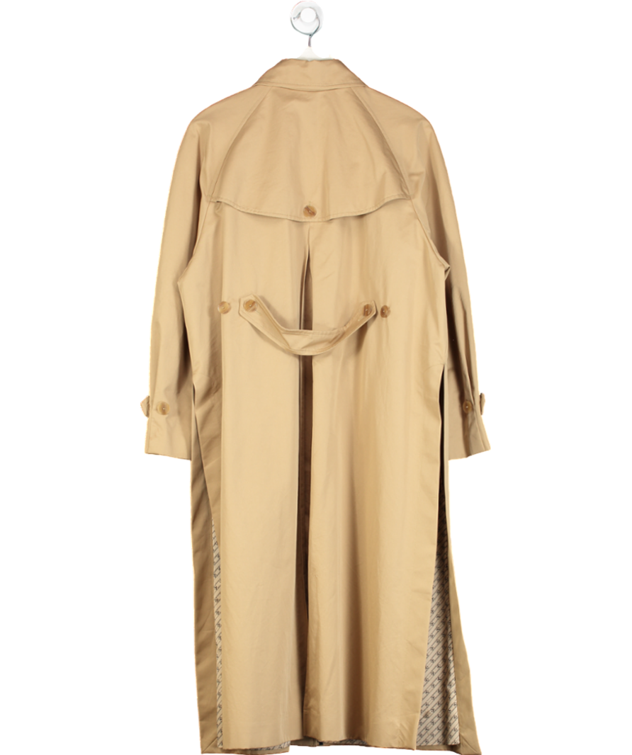 Sandro Beige Cotton Trench Coat UK 12