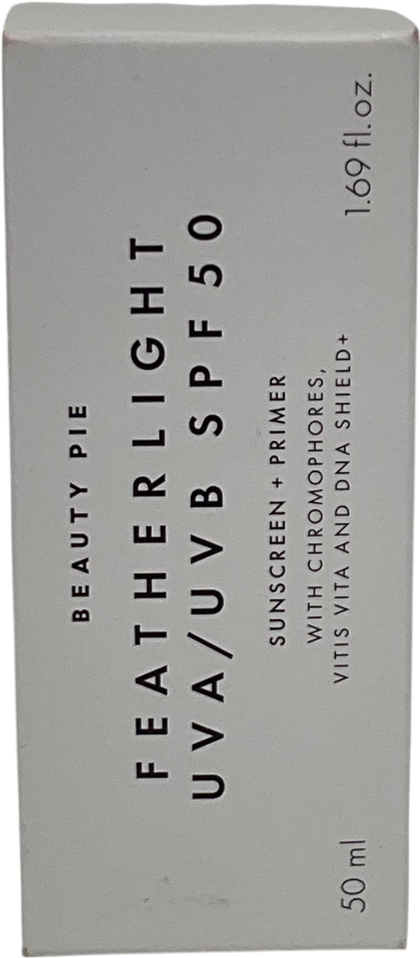 Beauty Pie Featherlight Uva/uvb Spf 50 Sunscreen + Primer 50ml