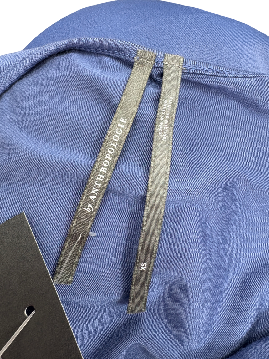 Free People Blue Satin Blend Midi Dress UK XS