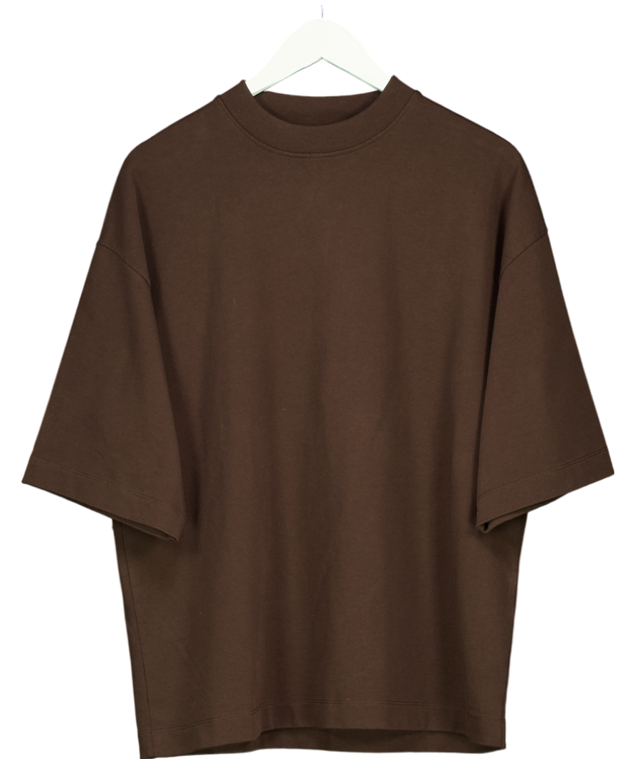 lanes Brown Deluxe Tee UK M