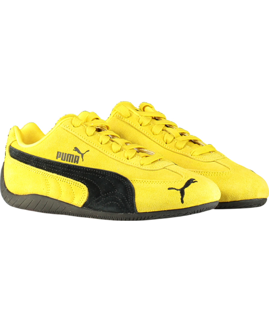 Puma Yellow Speedcat Og - Mustard Suede Trainers UK 4 EU 37 👠