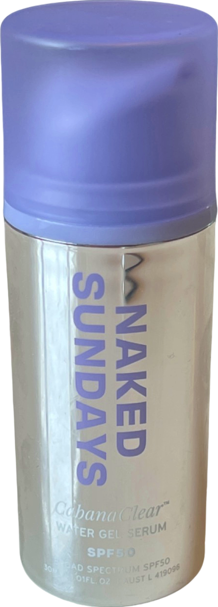 Naked Sundays CobanaClear Water Gel Serum SPF 50 30 ml