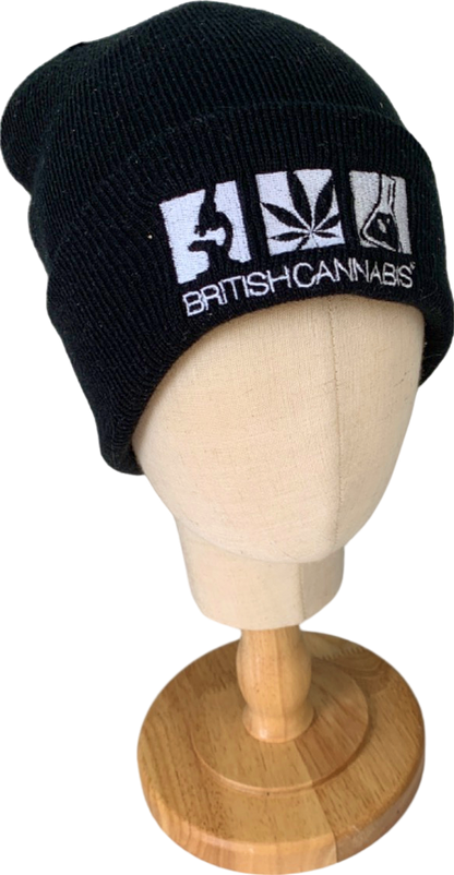 Beechfield Black British Beanie One Size