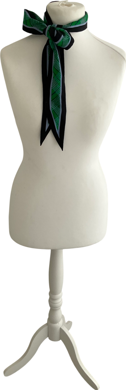 Brora Green Narrow Neck Tie One Size