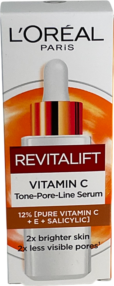 loreal 12% Pure Vitamin C Face Brightening Serum 30ml