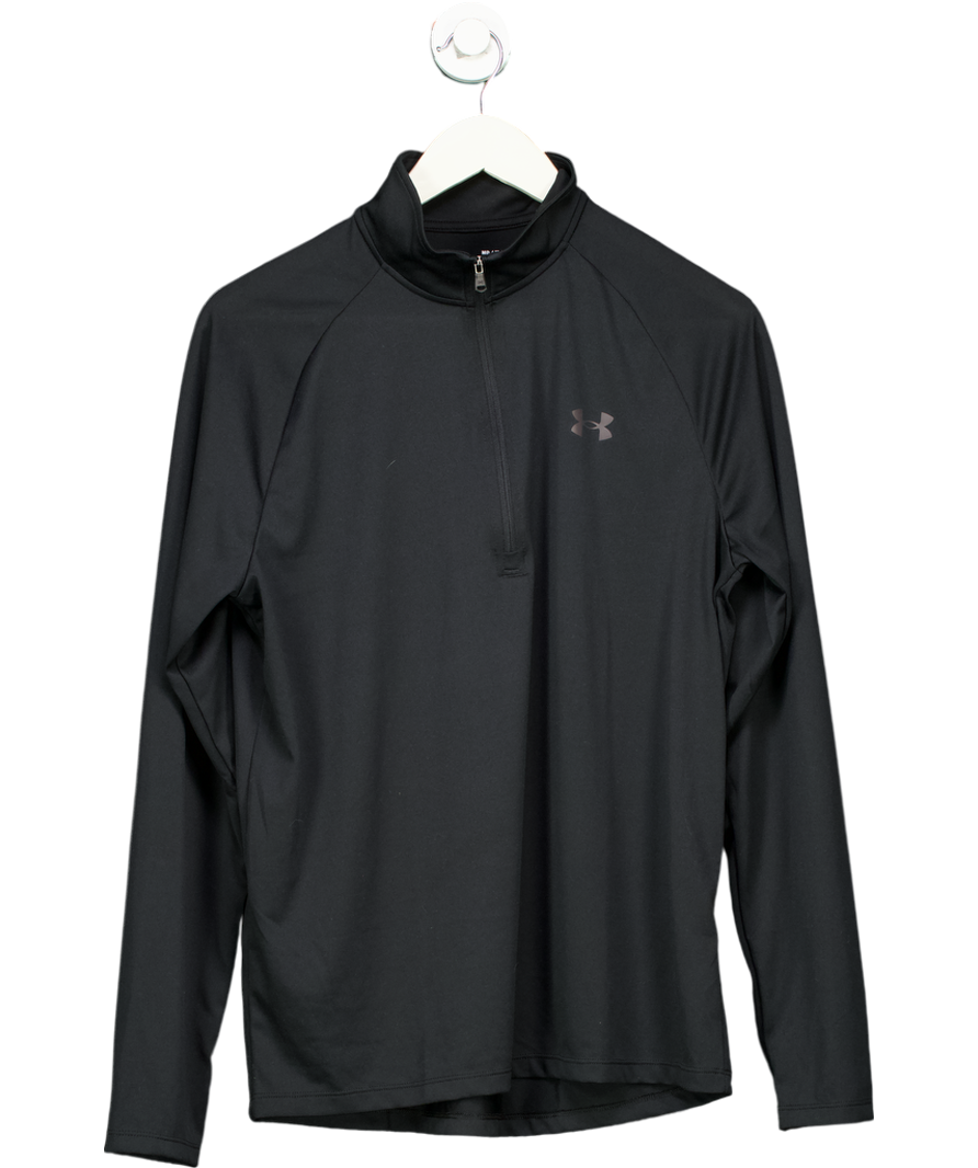 Under Armour Black Men's Ua Tech™ ½ Zip Long Sleeve UK M