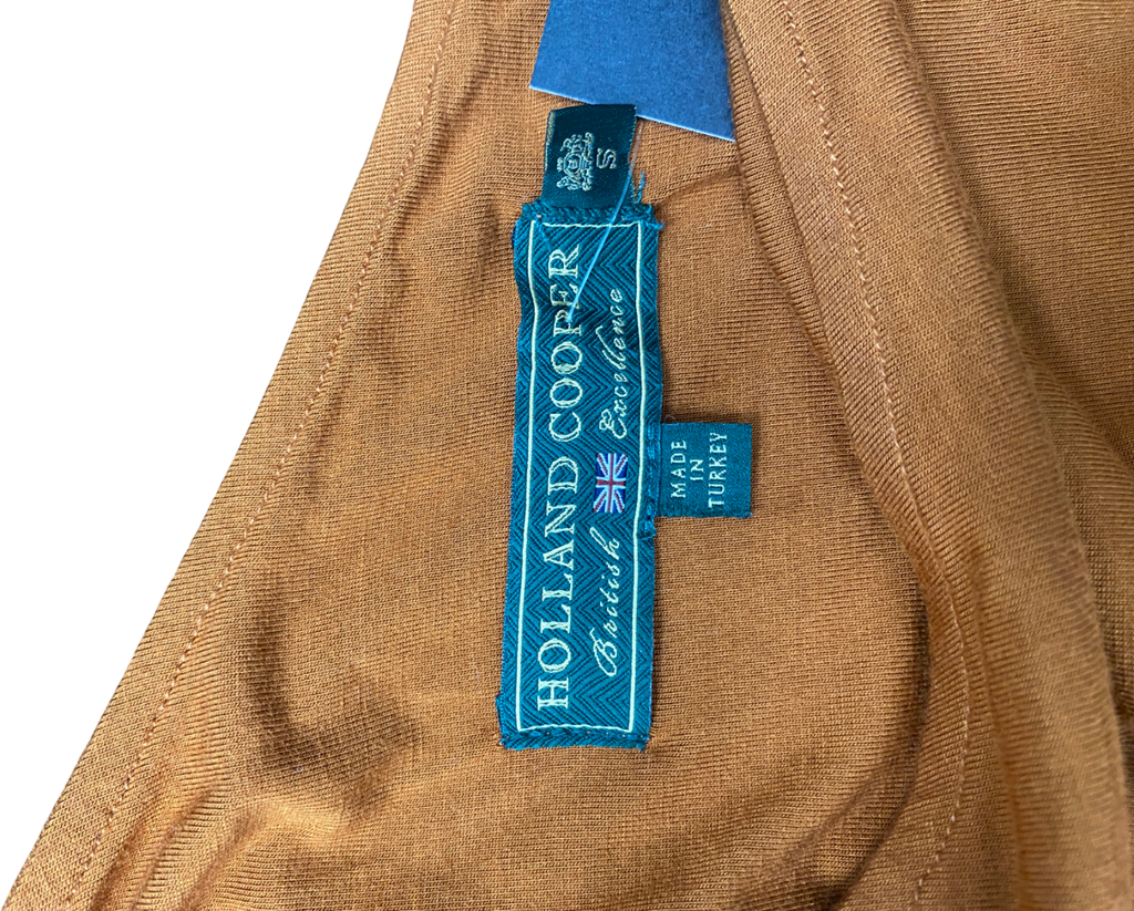 Holland Cooper Brown Aria Bodysuit UK S