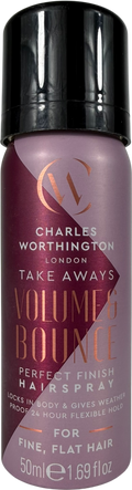 charles worthington Volume And Bounce Perfect Finish Hairspray Takeaway 50ml