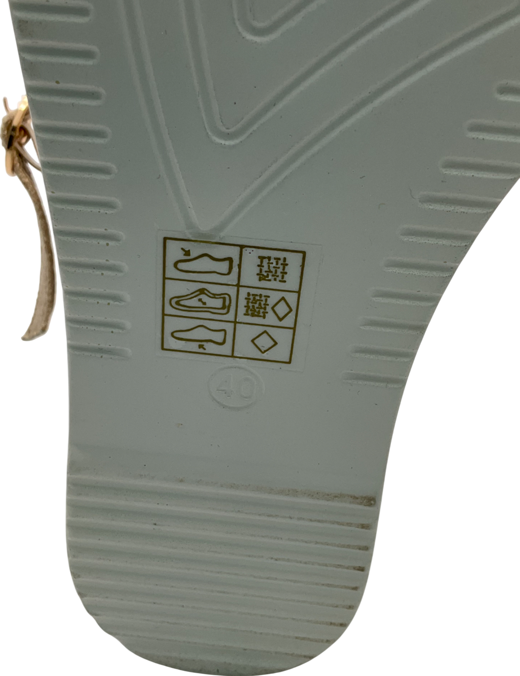 Piarossini Metallic Alba Sandals UK 7 EU 40 👠