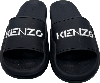 Kenzo Black Sport Pool Slider UK 5 EU 38 👠