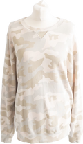 HUSH Oversized Camo Sweatshirt UK M