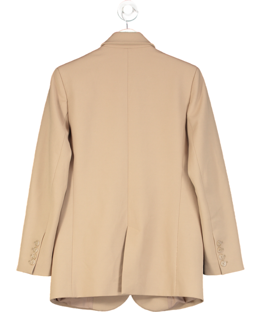 BOA Brown Single Breasted Boyfriend Blazer UK XS