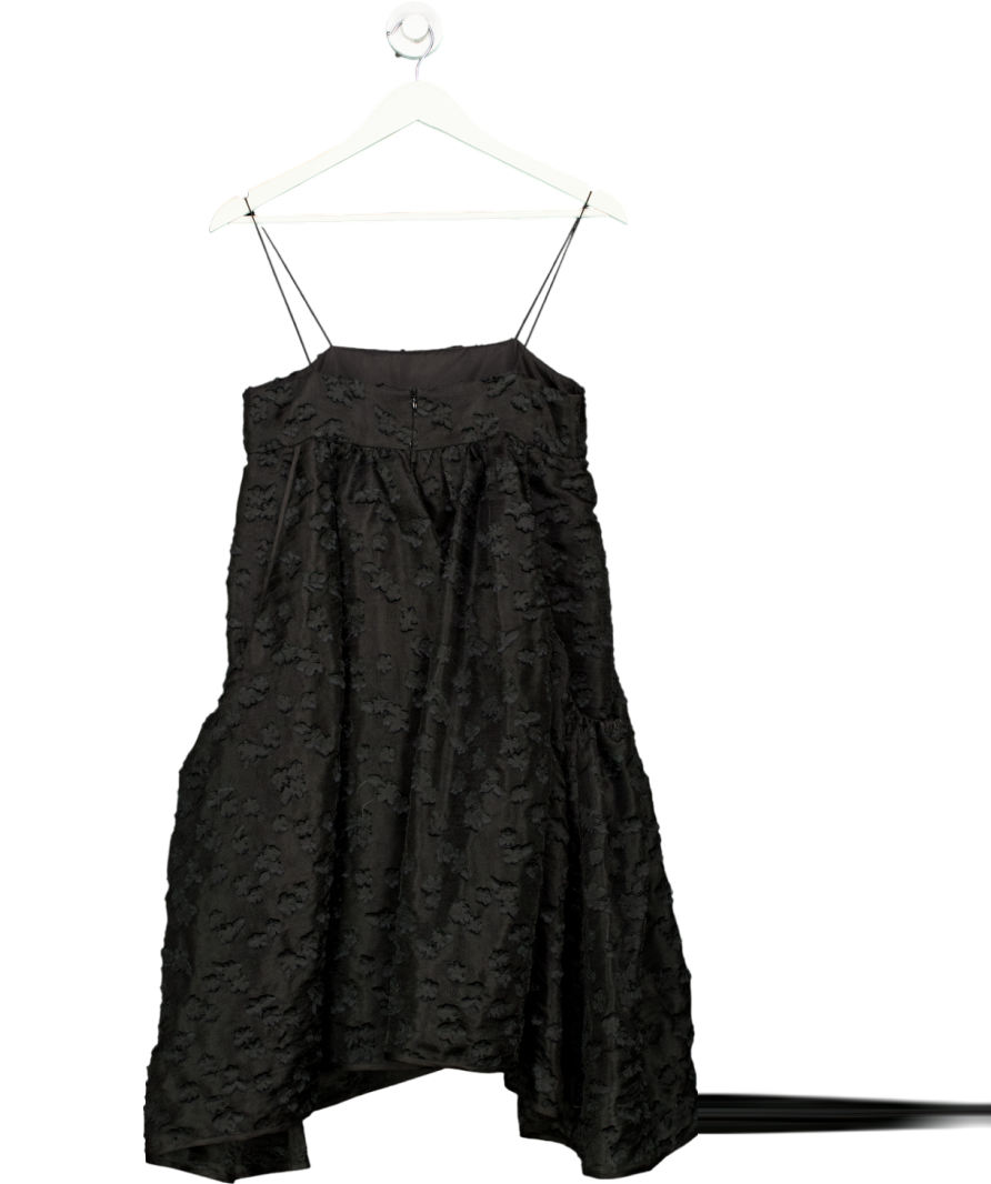 Cecilie Bahnsen Black Victoria mini dress UK 8