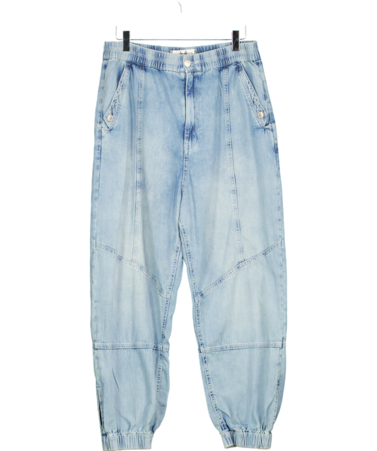 Free People Blue We The Free Jogger Jeans UK M