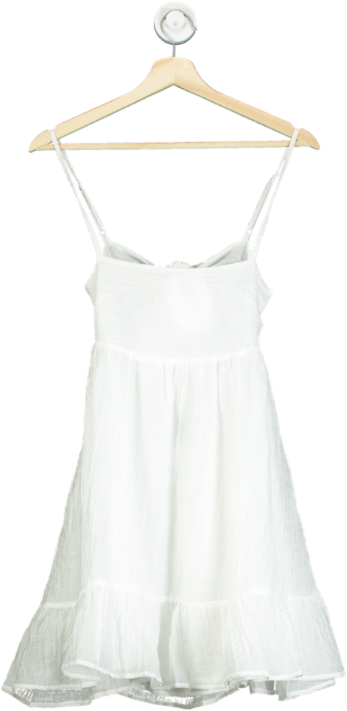 White Fox White Rolling Tides Mini Dress UK XXS