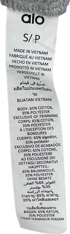 alo yoga Grey Accolade Sweatpant UK S