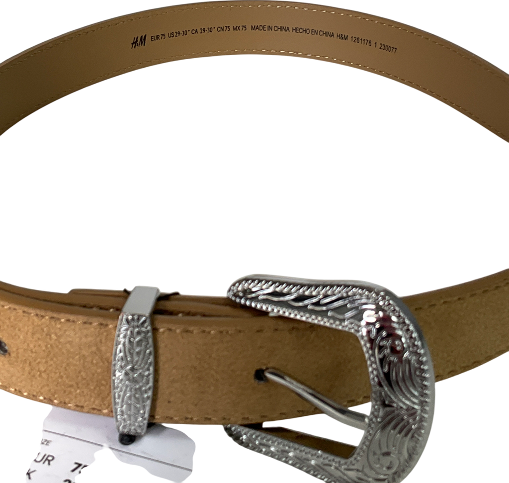 H&M Beige Belt W30