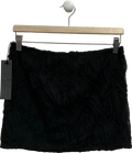 Lioness Black Tres Floral Mini Skirt UK 8