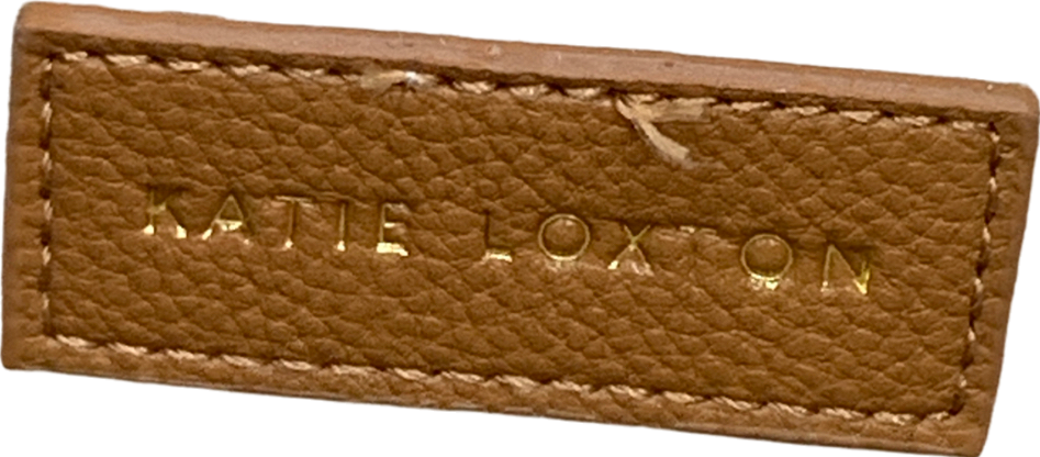 Katie Loxton Tan /Cream linen Weekend Bag