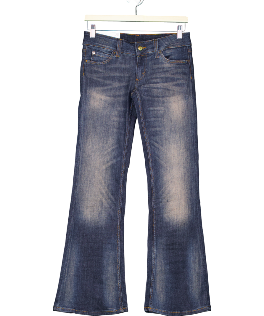 Cheap monday Blue Low Waist Bootcut Super Stretch Jeans W28