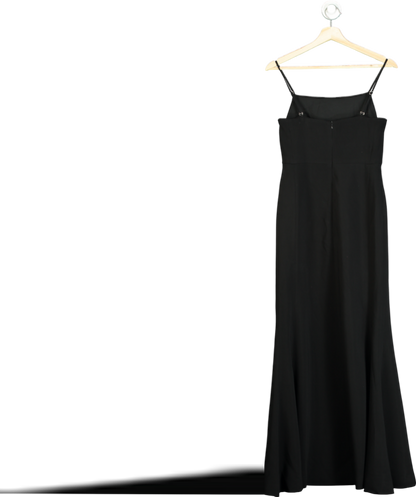 Karen Millen Black Sleeveless Maxi Dress UK 6