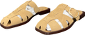 Stradivarius Cream Leather Cage Sandals UK 6 EU 39 👠