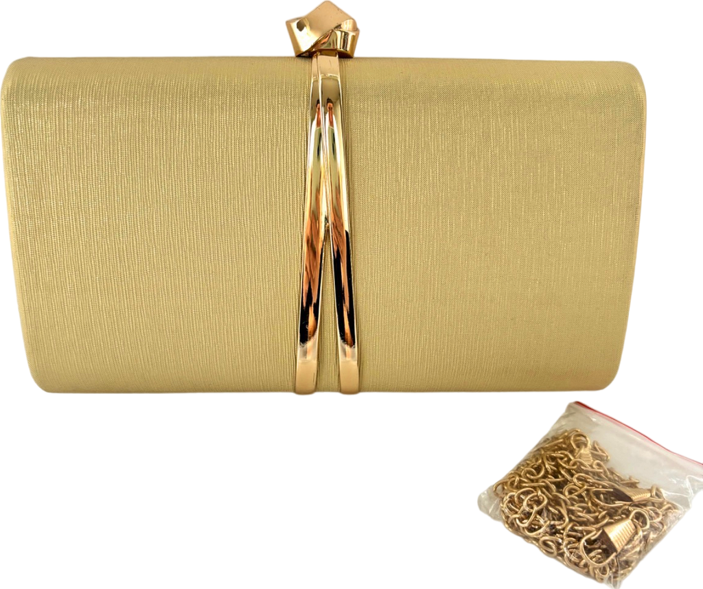 Unbranded Gold Clutch Bag