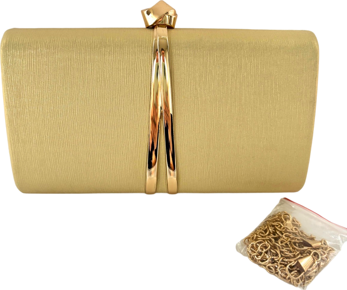 Unbranded Gold Clutch Bag