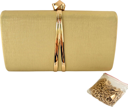 Unbranded Gold Clutch Bag