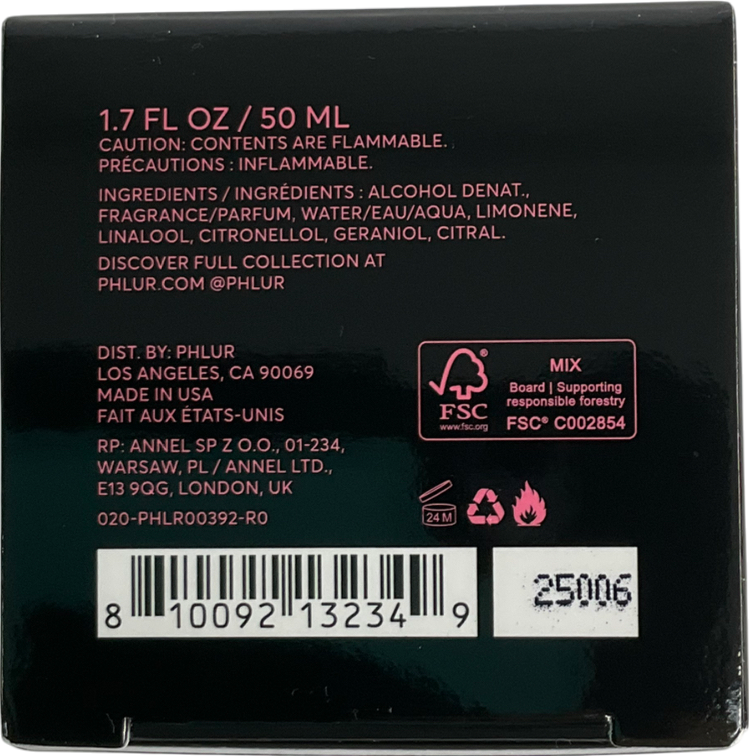 Phlur Rose Whip Perfume 50ml