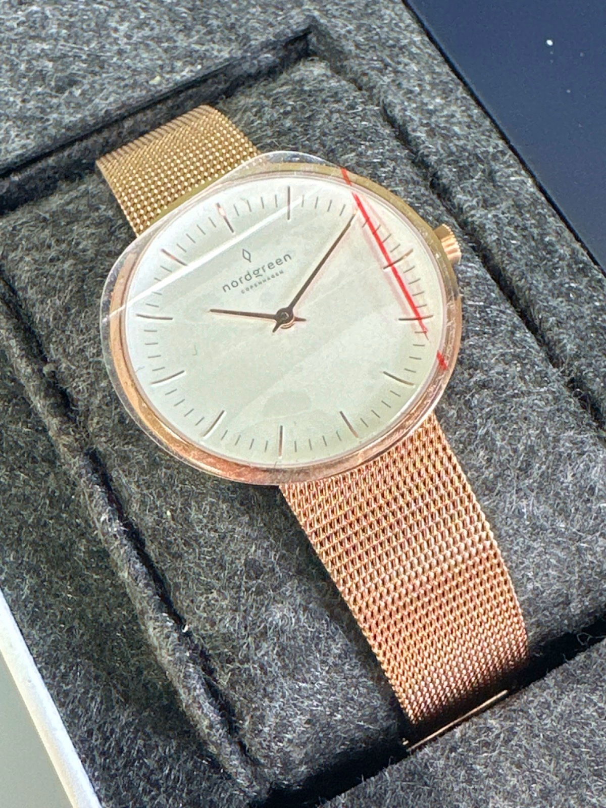 Nordgreen Copenhagen Rose Gold Native Watch Set