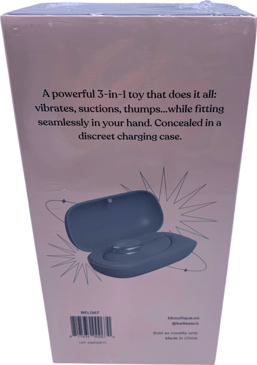 Bellesa Thump Vibrator in charging case