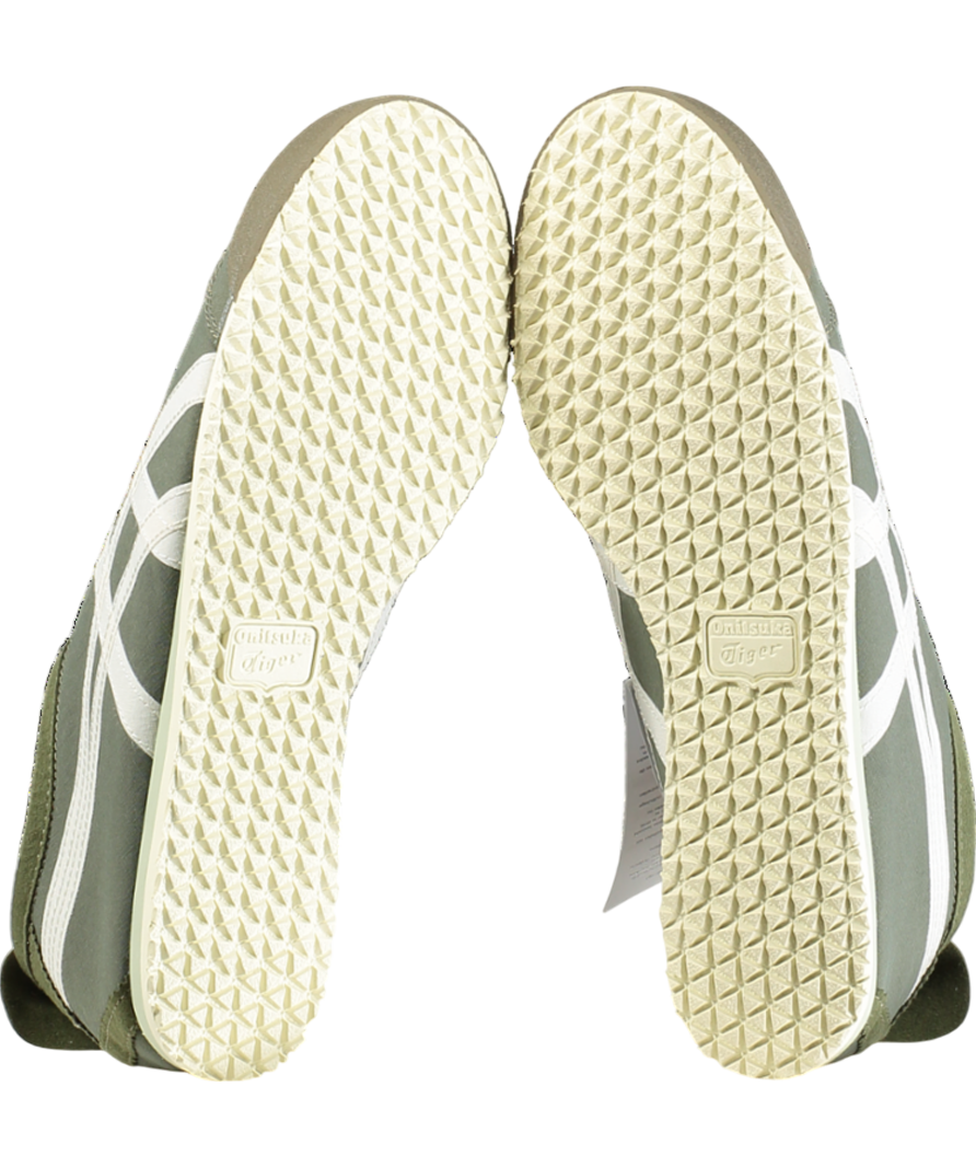 Onitsuka Tiger Green Mexico 66 Slip On Trainers UK 7 EU 41 👞