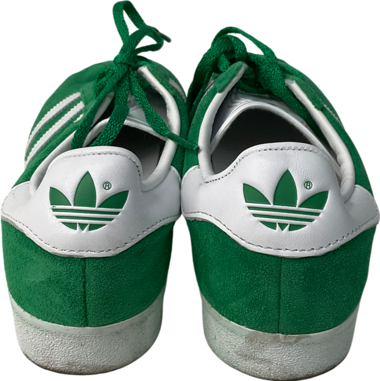 adidas Gazelle Trainers Green White White UK 5.5 EU 38.5 👠
