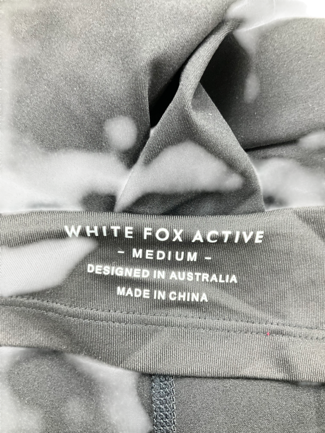 White Fox Black Walk It, Talk It Jumpsuit UK M