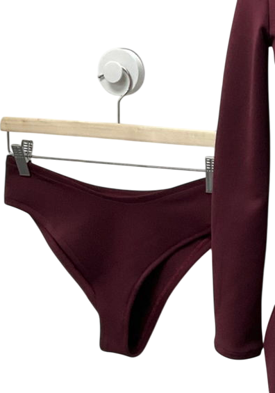 Aquannah Purple Darby Jumpsuit (dark Wine) UK S