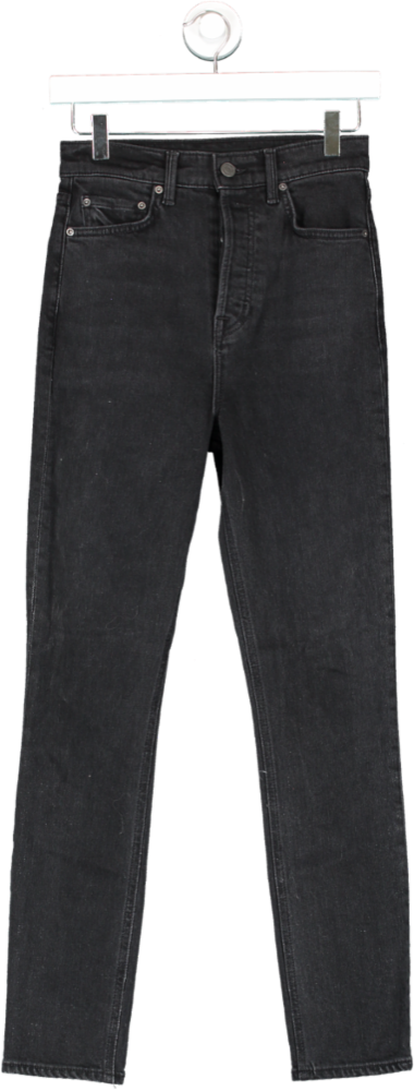 grlfrnd Black Piper Super High Rise Slim W24