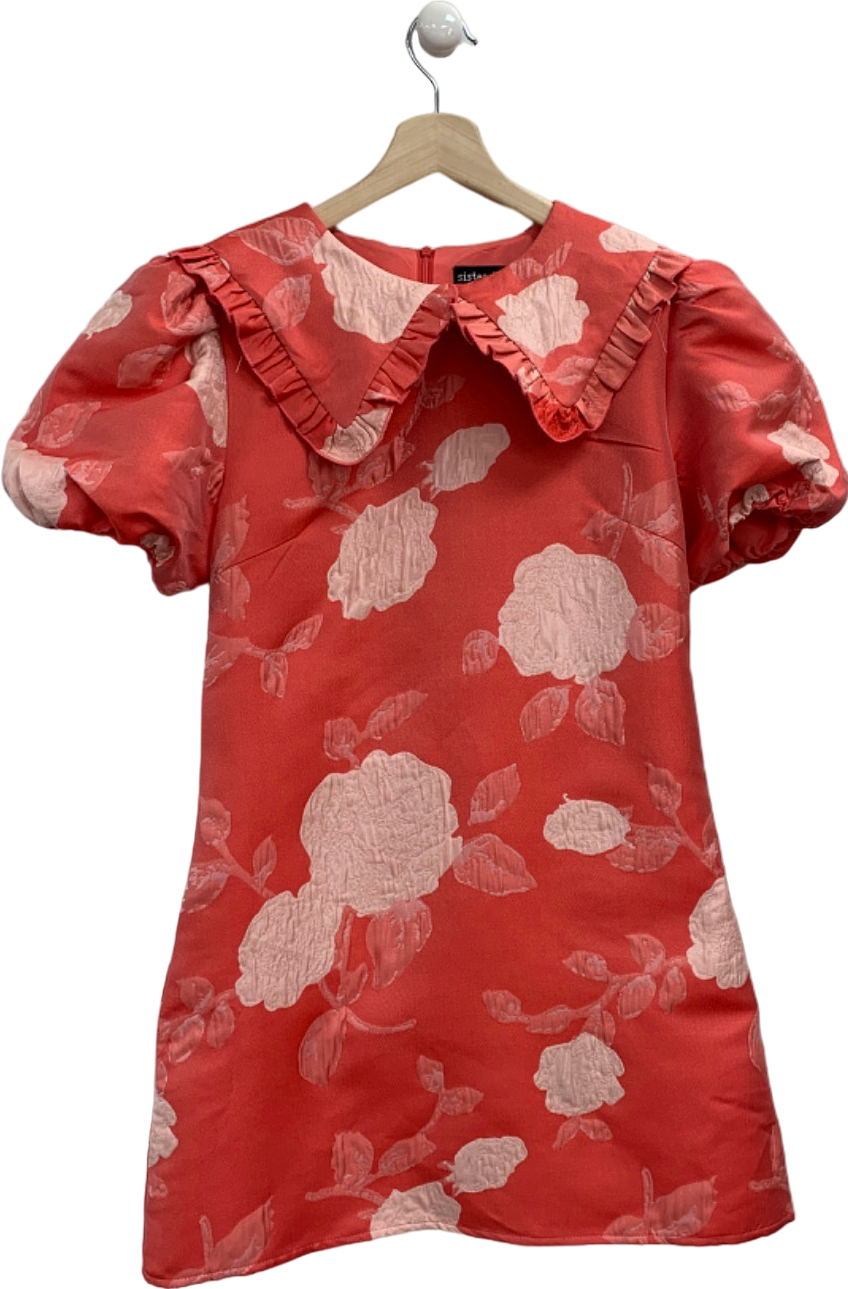 Sister Jane Floral Red Dress UK S