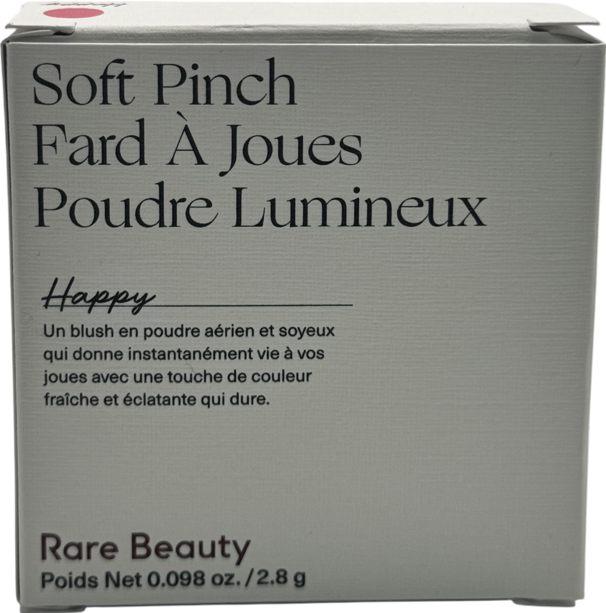 Rare Beauty Soft Pinch Luminous Powder Blush Happy 2.8g